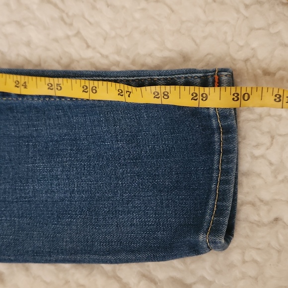 True Religion Jennie Mid Rise Curvy Skinny Jean Size 26 L 30 - Picture 13 of 13